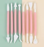 8 pcs Plastic Clay Tool