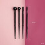 4 Pc Emboss Tool Plastic Blk