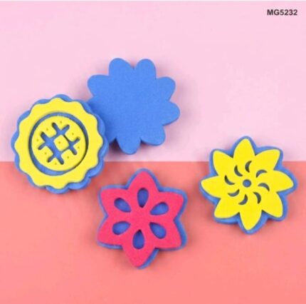4 Pc Foam Stamp Kids Design