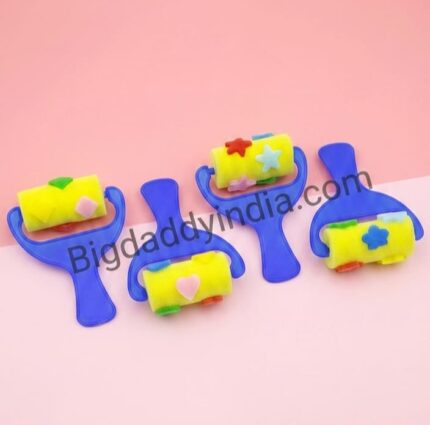 4 Pc Sponge Roller With Design