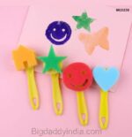 4 Pc Sponge Stamp Design Handle - Image 2