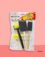 5 Pc Mixed Sponge Brush And Tool - Image 2