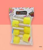 6 Pc Design Foam Brush - Image 2
