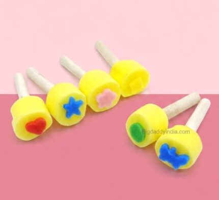 6 Pc Design Foam Brush