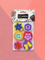 6 Pc Foam Stamp Kids Design - Image 3