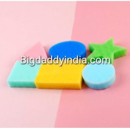 6 Pc Shape Sponge Set