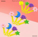 4 Pc Sponge Stamp Plastic Handle - Image 2