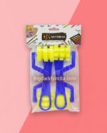 4 Pc Sponge Blue Plastic Handle - Image 2