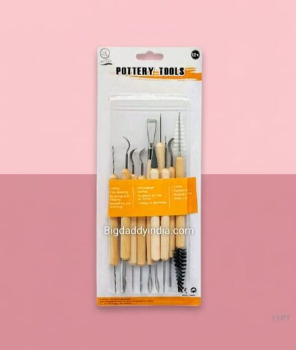 11 Pc Pottery Tool Set