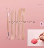 5 Pc Wooden Clay Tool