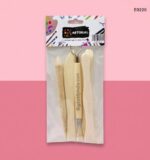 5 Pc Wooden Clay Tool - Image 2