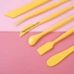 6 Pc Clay Tool Yellow Handle - Image 2