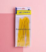 6 Pc Clay Tool Yellow Handle - Image 3