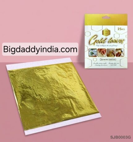 Foil Paper 14*14Cm Golden 25 Sheet