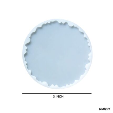 Silicon Mould Round Agate 3"