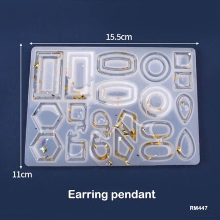 Silicon Mould Earing Pendant 15.5*11cm