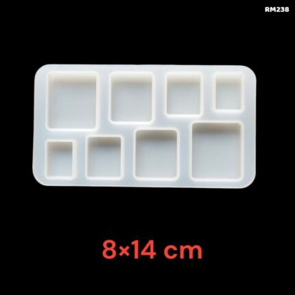 Silicon Mould 8 Cavity Square