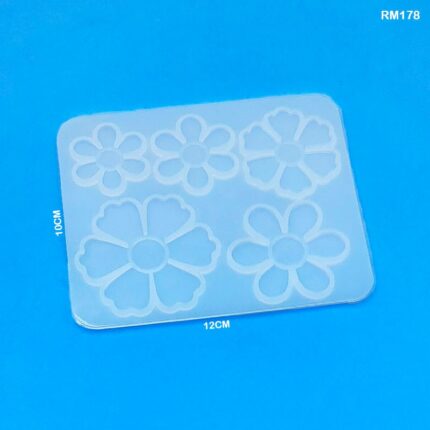 Silicon Mould 5 Flower