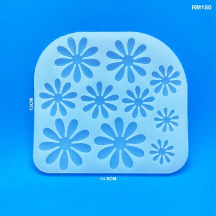 Silicon Mould 10 Flower