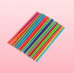 Wood  Stick Color 10cm*0.3mm(50 Pcs Approx.) - Image 2