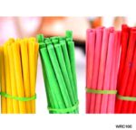 Wood Round 100 Stick Color 8cm*0.3mm - Image 2