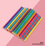 Wood  Stick Color 10cm*0.5mm(20 Pcs Approx.) - Image 2