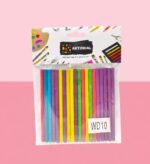 Wood  Stick Color 10cm*0.5mm(20 Pcs Approx.)