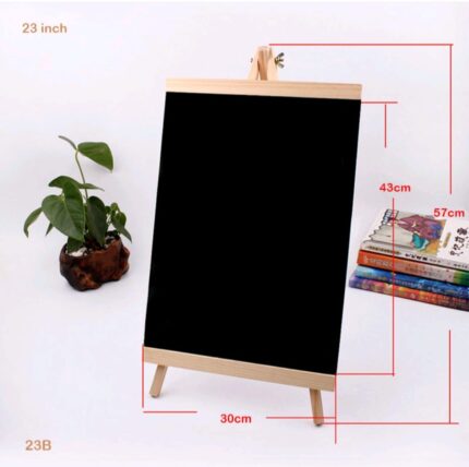 Black Board With Easel 23" (30cm*59 Cm)