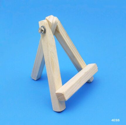 WOODEN EASEL 4" With Screw IN