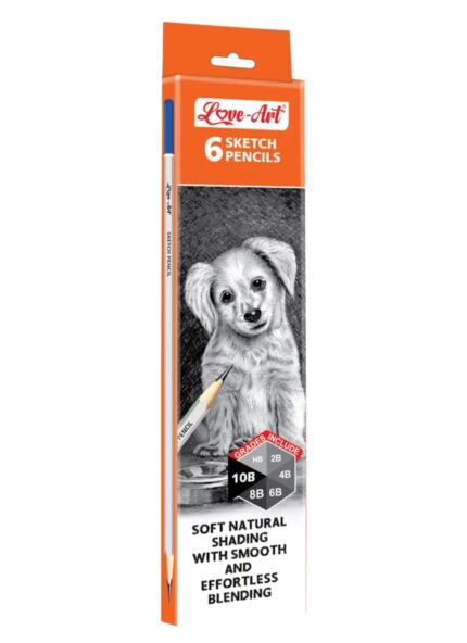 ARTLINE SHADING PENCIL SET OF 6 SHADES