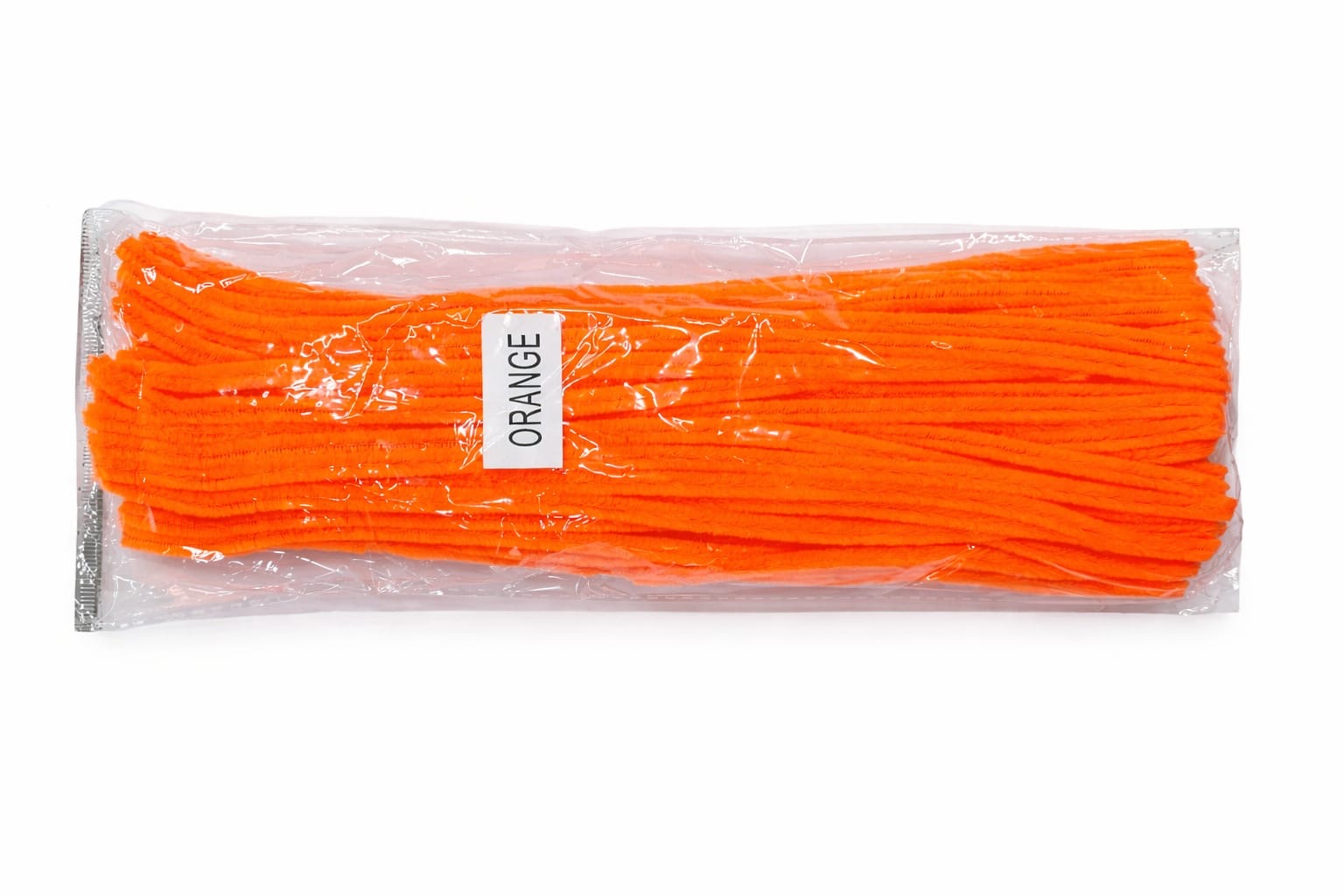 dark orange Orange Pipe Cleaner (100 pcs) - Image 1