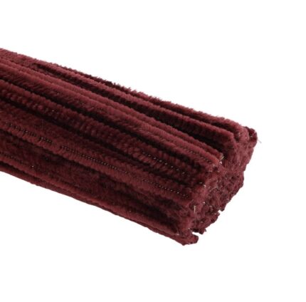 Maroon Pipe Cleaner (100 pcs)