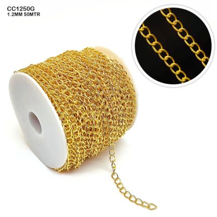 Chain 1.2MM Golden 50Mtr (CC1250G)