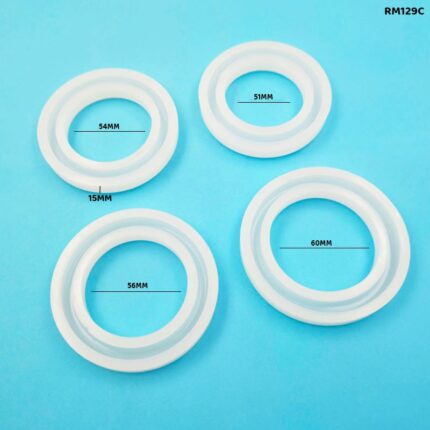 Silicon Mould Bangle Set of 4 15mm(rm129c)