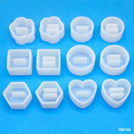 Silicon Mould Ring Holder 12 Pcs Set