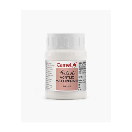 CAMEL ARTIST ACRYLIC MATT MEDIUM (500 ML)
