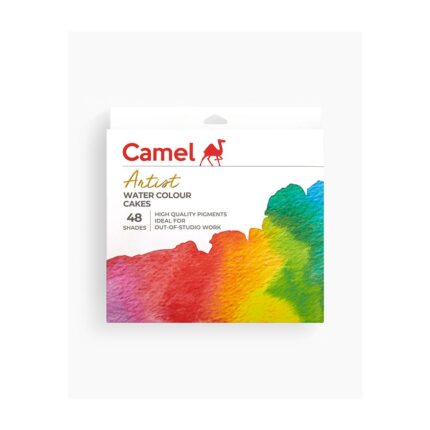CAMEL ARTIST WATER COLOUR CAKES 48 SHADES