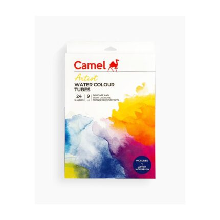 CAMEL ARTIST WATER COLOUR TUBE 24 SHADES * 9 ML