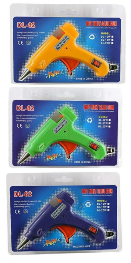GLUE GUN SMALL WITH BUTTON