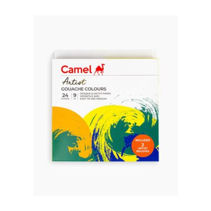 CAMEL ARTIST GOUACHE COLOUR TUBES SET OF 24 SHADES * 9 ML