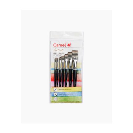 CAMEL ARTIST BRUSH SET FLAT SET OF7 PCS SERIES 69