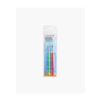 CAMEL SET OF 4 BRUSHES (ROUND ) SERIES 64