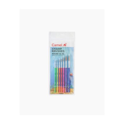CAMEL SET OF 7 BRUSHES (ROUND ) SERIES 64