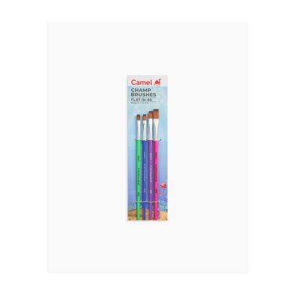 CAMEL SET OF 4 BRUSHES (FLAT ) SERIES 65