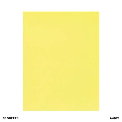 A4 COLOR PAPER YELLOW 10 SHEETS (A410Y)
