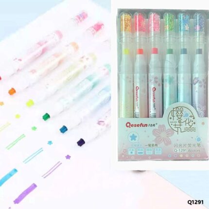 Q1291 SAKURA HIGHLIGHTER 6PC
