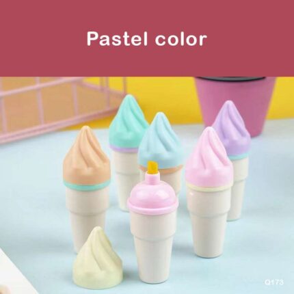 Q173 HIGHLIGHTER 6PC ICECREAM