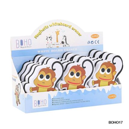 WHITE BOARD DUSTER MAGNETIC MONKEY (BOHO17)