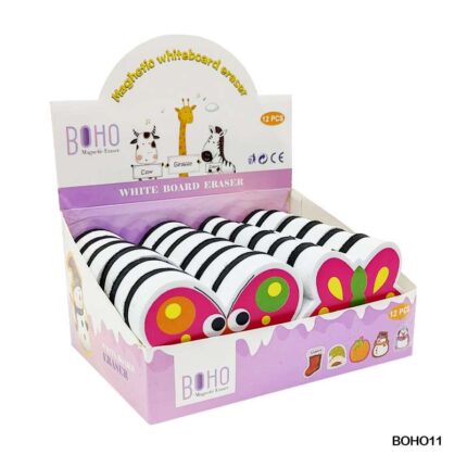 WHITE BOARD DUSTER MAGNETIC BUTTERFLY (BOHO11)