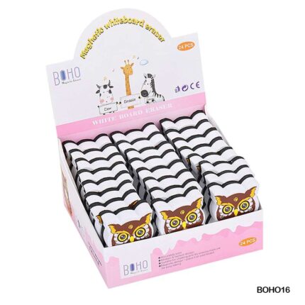 WHITE BOARD DUSTER MAGNETIC OWL (BOHO16)